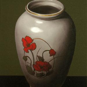 Mohn auf Vase von Jan Czerwinski
